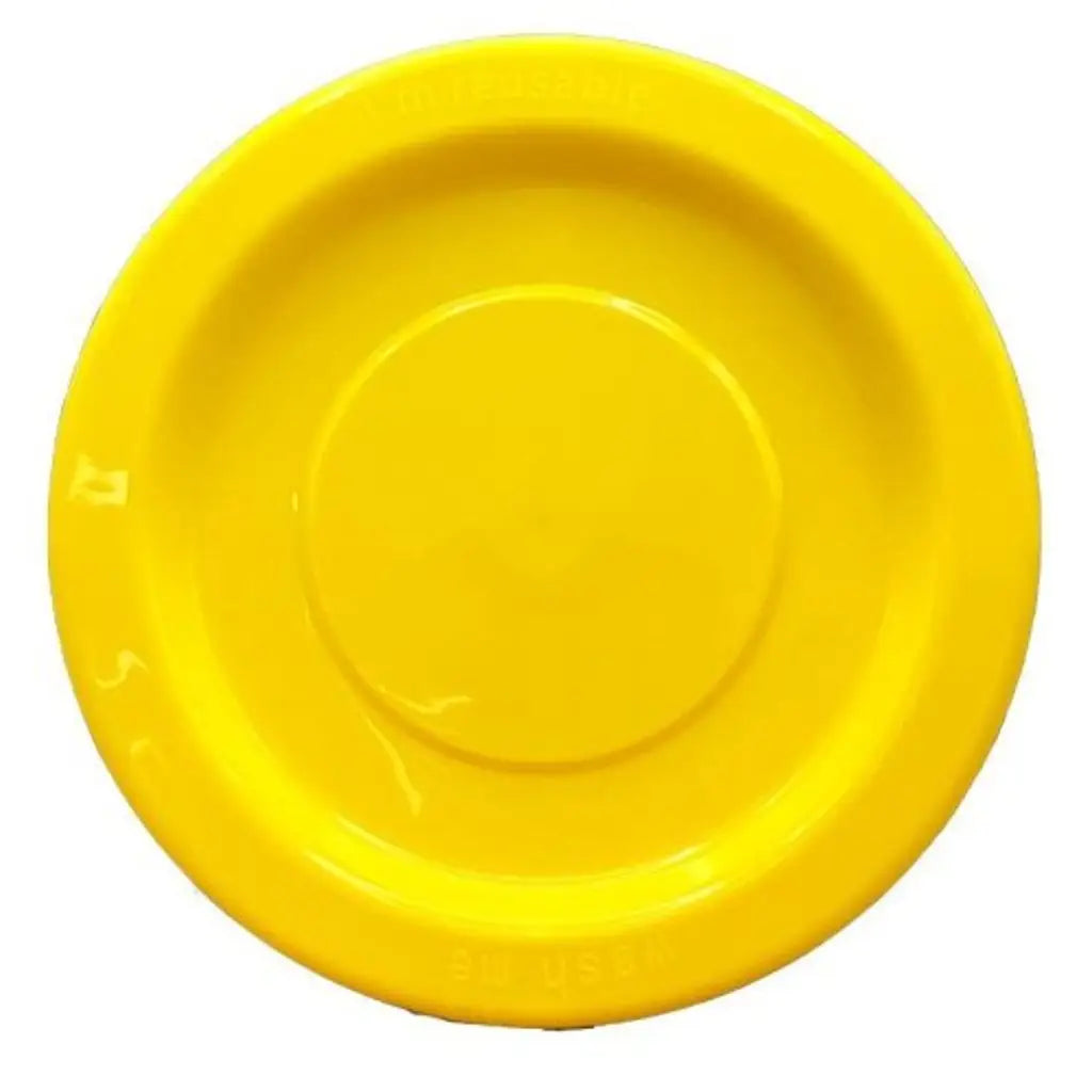 Alpen Occasions Reusable Lunch Plates Yellow 180mm 20Pk 381125