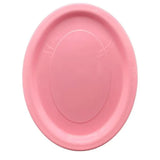 Alpen Occasions Reusable Oval Plates Light Pink 315x245mm 20Pk 383104