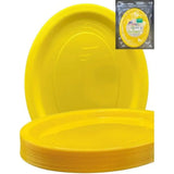 Alpen Occasions Reusable Oval Plates Yellow 315x245mm 20Pk 383125