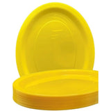 Alpen Occasions Reusable Oval Plates Yellow 315x245mm 20Pk 383125