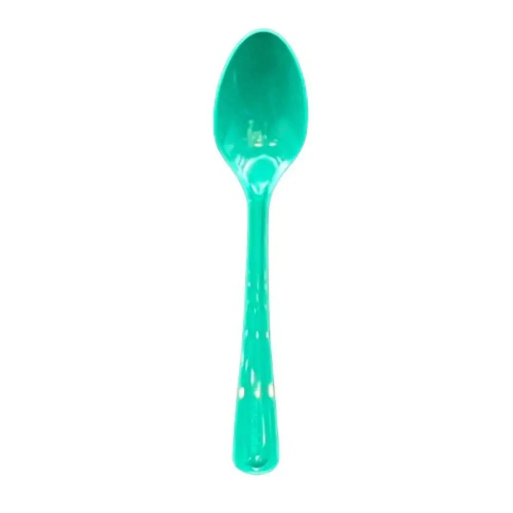 Alpen Occasions Reusable Spoons Green 20Pk 386355