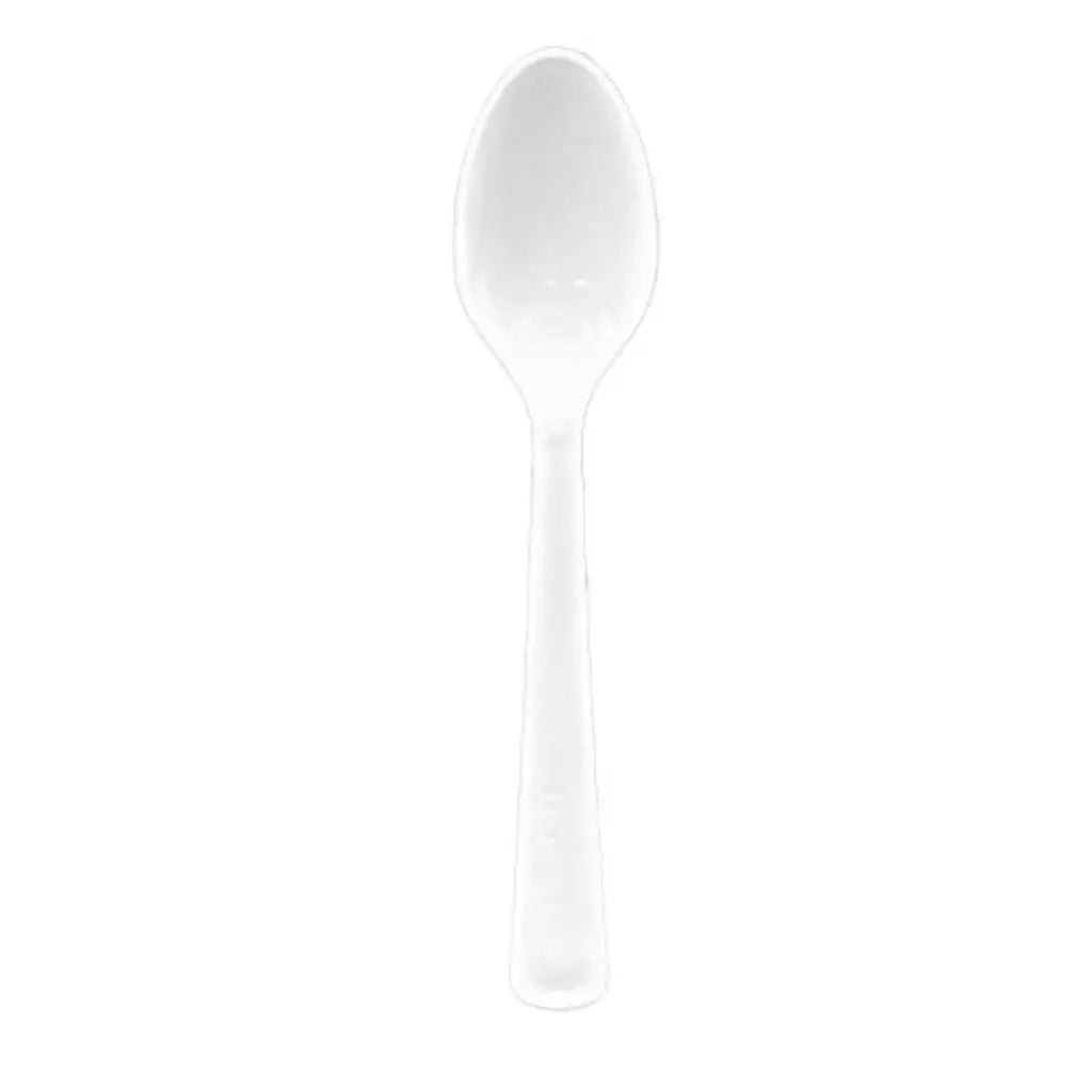 Alpen Occasions Reusable Spoons White 20Pk 386301