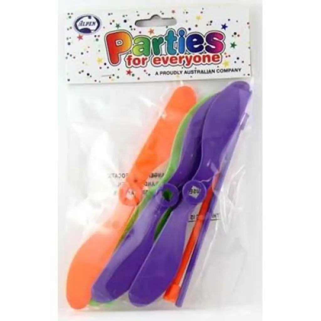 Alpen Party Favors Dragonfly Spinners 4Pk 203773