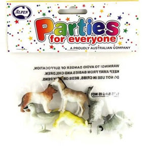 Alpen Party Favors Farm Animals Pack 6Pk 203730
