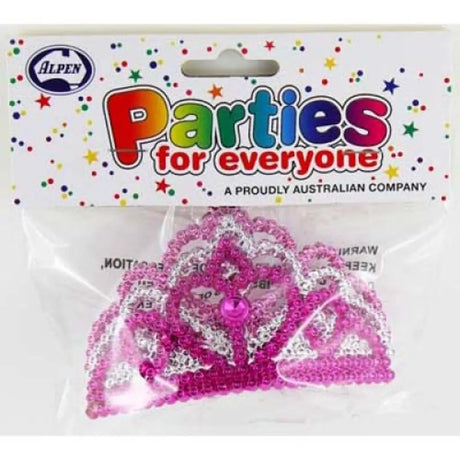 Alpen Party Favors Hair Clip Crowns 3Pk 203762