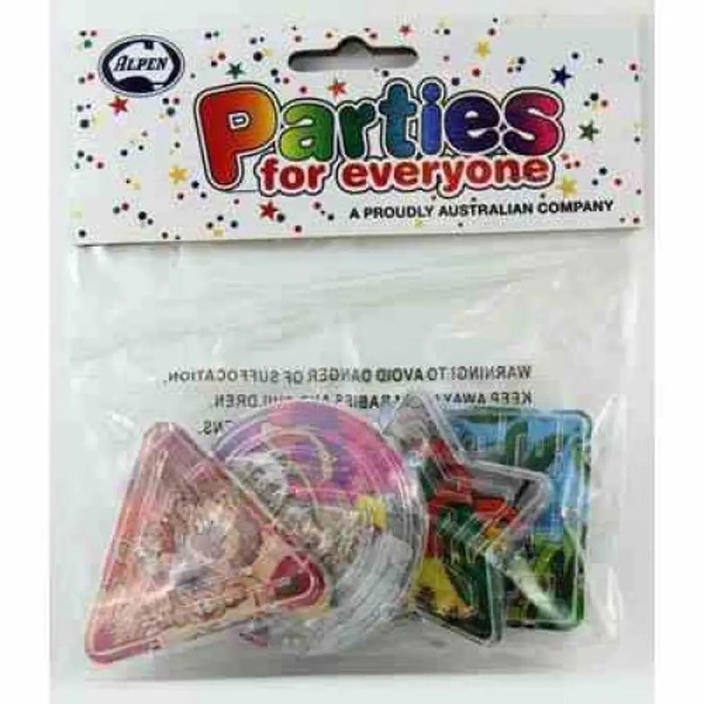 Alpen Party Favors Maze Puzzles 4Pk 203715