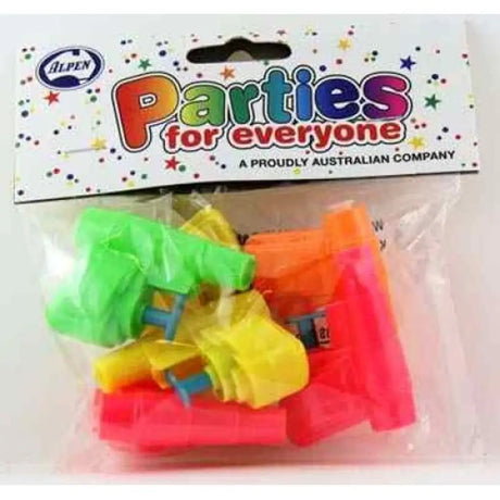 Alpen Party Favors Water Pistols 6Pk 203721
