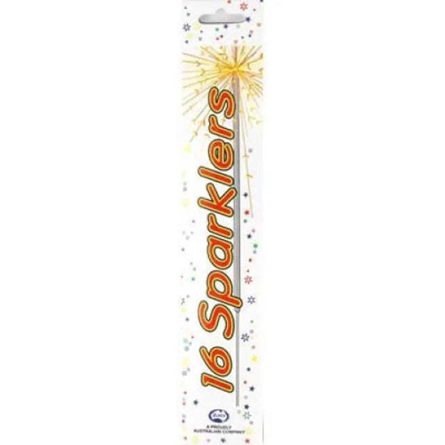 Alpen Party Sparklers 25cm 16Pk 431322