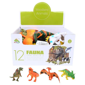 Animal Kingdon Figurine Dinosaur Series 12 Assorted Designs 214846