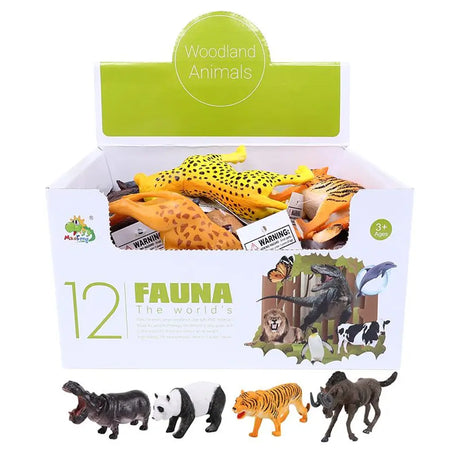 Animal Kingdon Figurine Wild Animal Series 12 Assorted Designs 214860