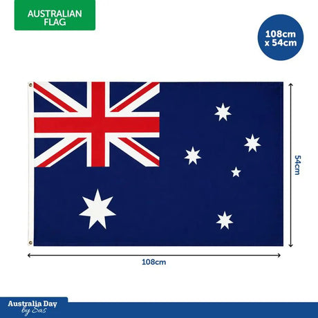 Australian Flag 108x54cm 116195