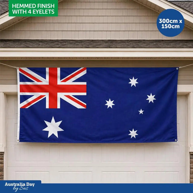Australian House Flag 300x150cm 116485