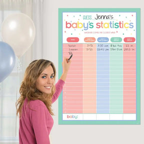 Baby Shower Statistics Game 380156