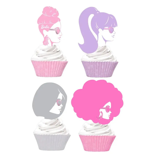 Barbie Cupcake & Pick Set 24Pk 88847067