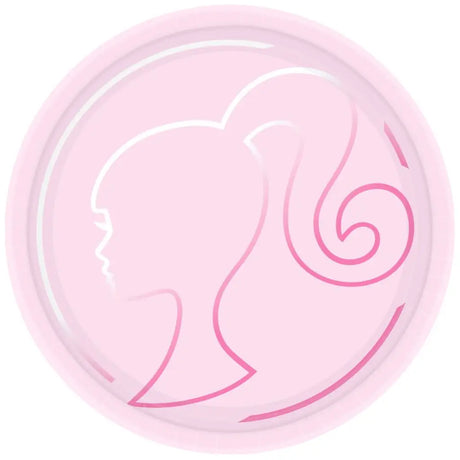 Barbie Round Paper Plates 23cm 8Pk 8846930