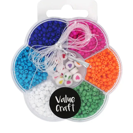 Bead Kit Seed Beads Brights 1015Pk VCBK04