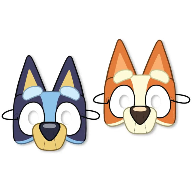 Bluey Paper Masks 8Pk 88852290