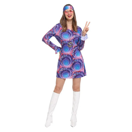 Boho Chick Including Dress, Headnband, Bootcovers PP88504