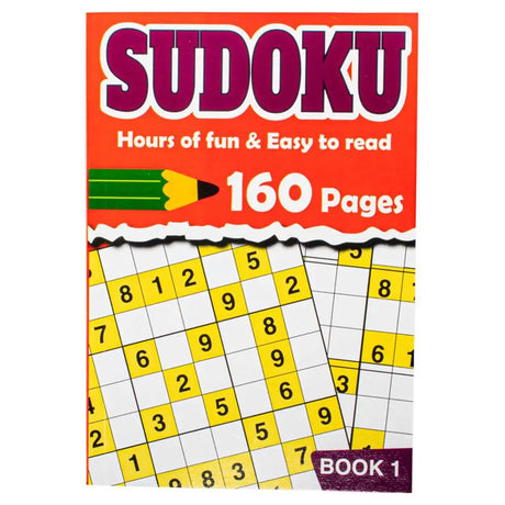Book 160pg A5 Sudoku Book 211371