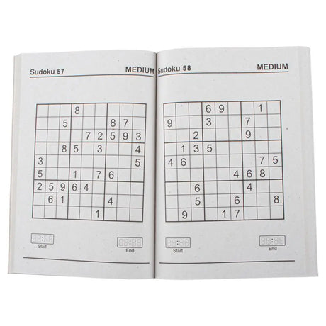 Book 160pg A5 Sudoku Book 211371