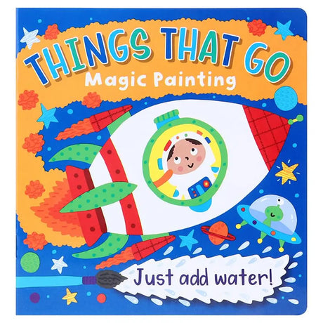 Book Kids Magic Painting Assorted Designs 24Pg 210x200mm 320035