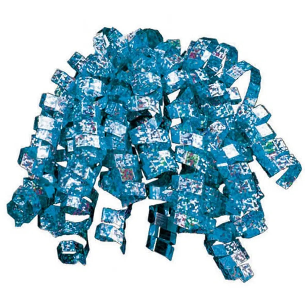 Bow Crinkle Holo Blue E720045