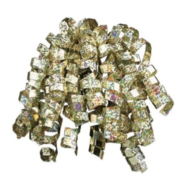 Bow Crinkle Holo Gold E720007