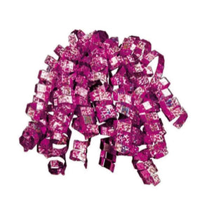Bow Crinkle Holo Hot Pink E720020