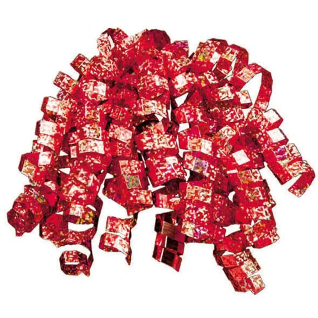 Bow Crinkle Holo Red E720002
