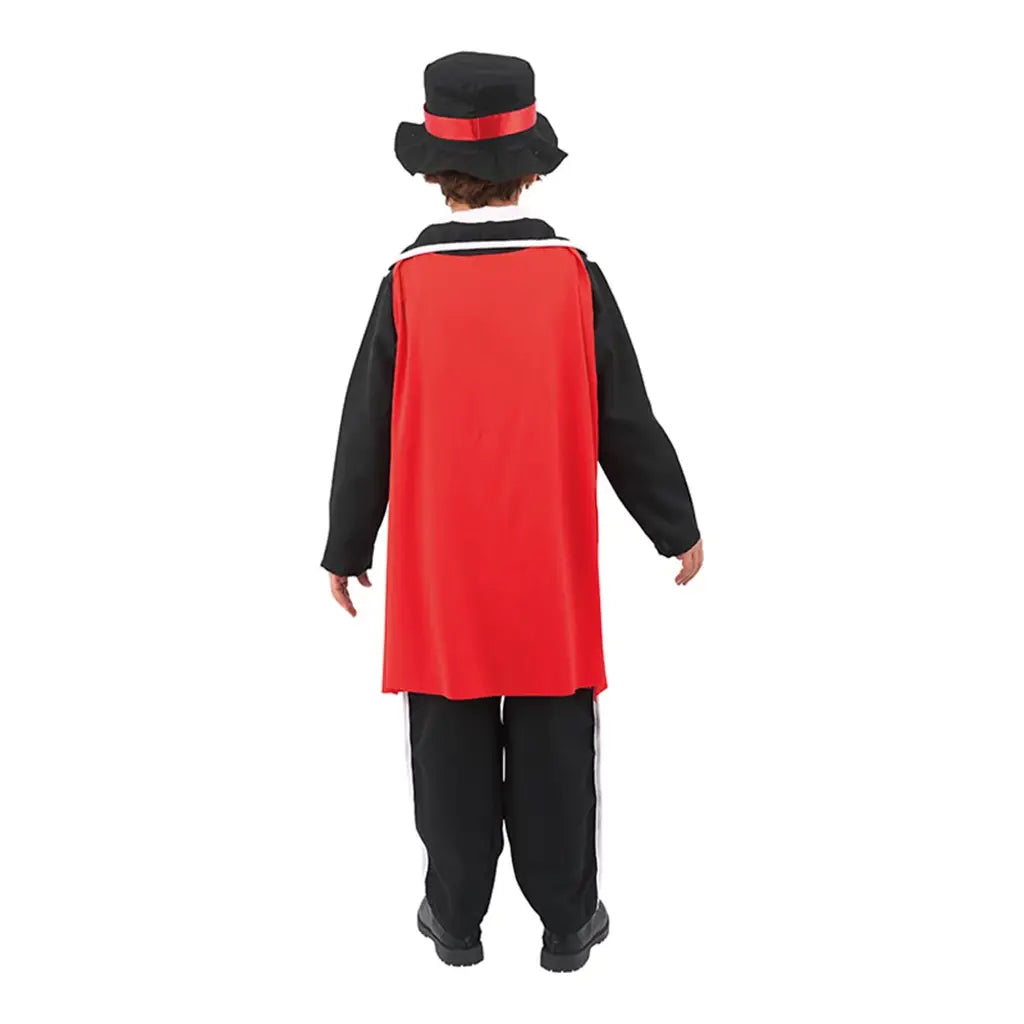 Boy Magician Costume Size XXL Including Hat, Top Vest, Bowtie, Cape, Trousers, Height 152cm, Waist 64cm PP74177