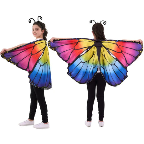Butterfly Cape & Headband Costume Set 105x50cm PP49868