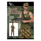 Camo Soldier Costume PP25872