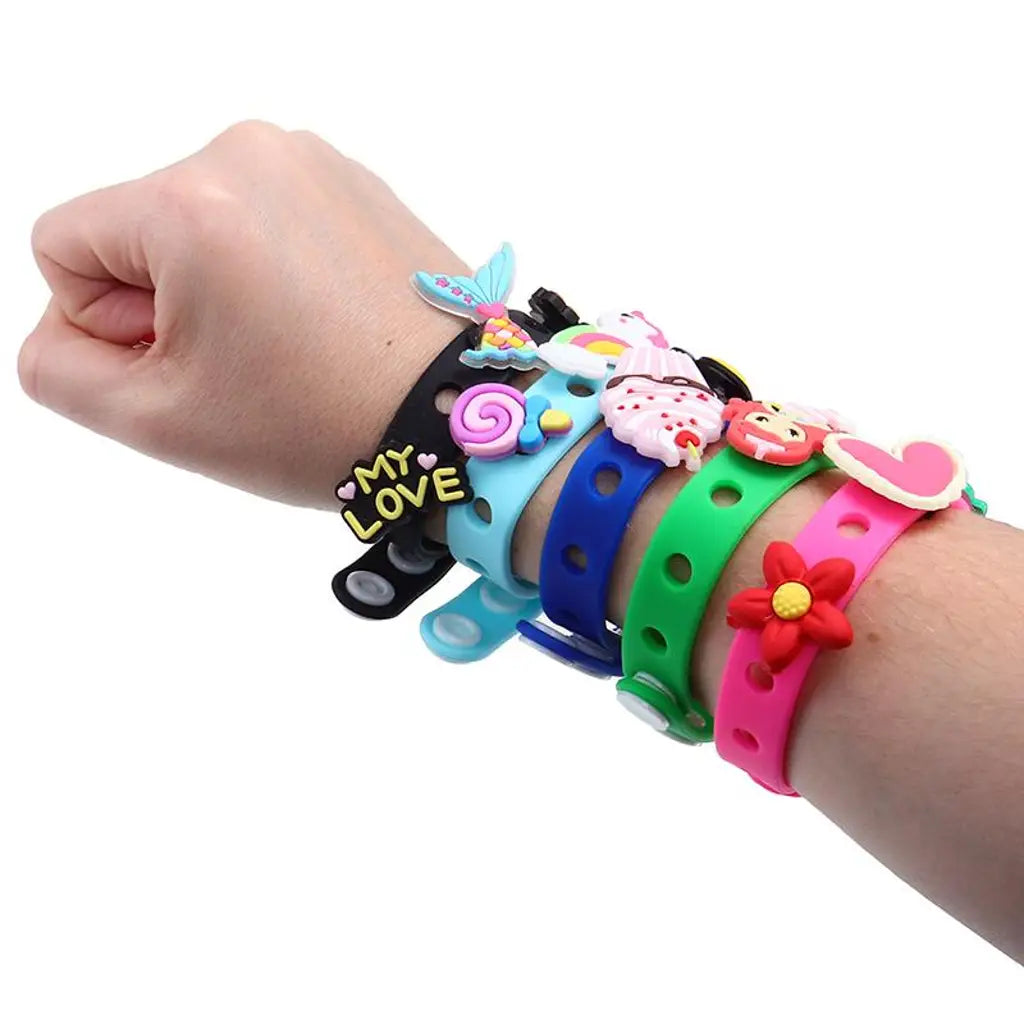 Charms Bracelet Set Assorted Designs 22.5x1.5cm 4Pcs B289516