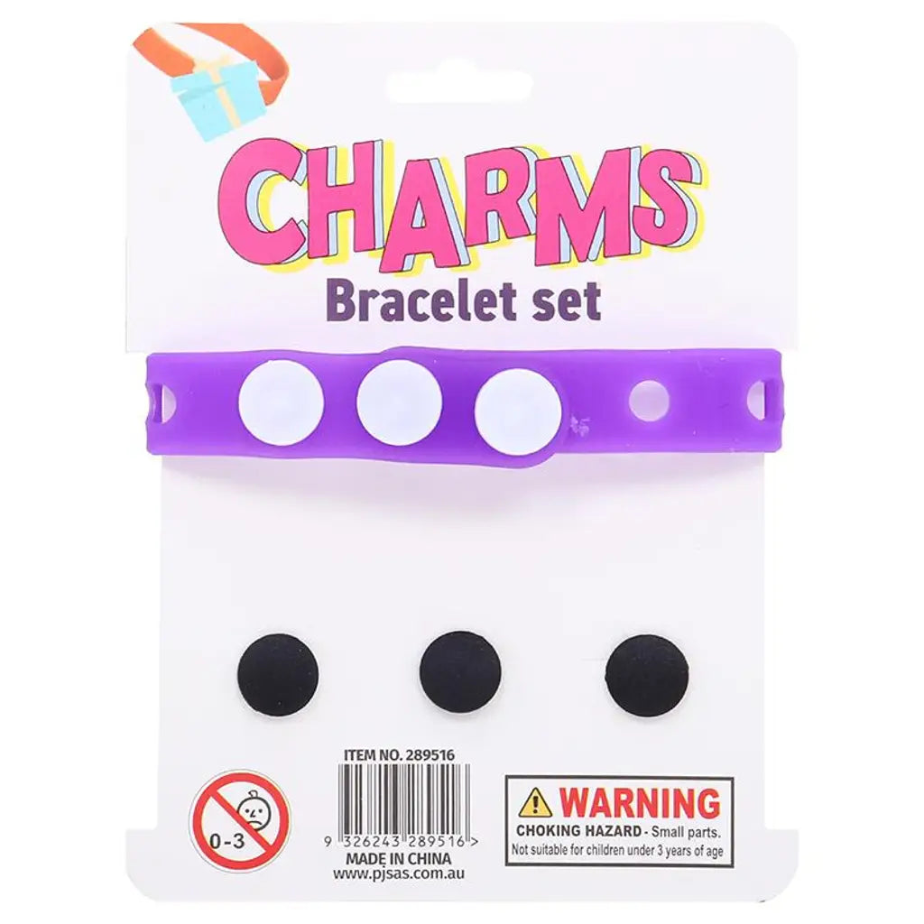 Charms Bracelet Set Assorted Designs 22.5x1.5cm 4Pcs B289516