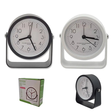 Clock Alarm Clock 9.6x4x10cm 2Cols K227087