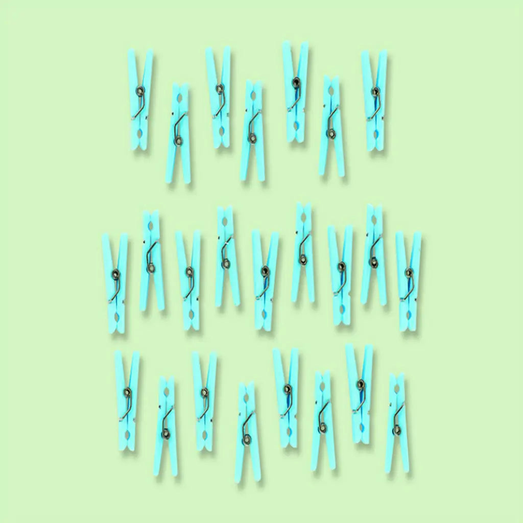 Clothespin Blue Favor 24Pk 382336.56
