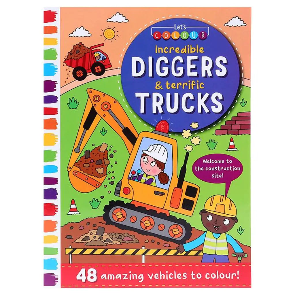 Colouring Book Kids Amazing Jobs Assorted Designs 270x195mm 48Pg 320028