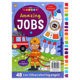 Colouring Book Kids Amazing Jobs Assorted Designs 270x195mm 48Pg 320028