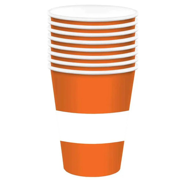 Construction Paper Cups 266ml 8Pk 88854379