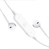 Corded Wireless Earphones Wifi Enabled With Charging Cable Black & White Assorted 236121