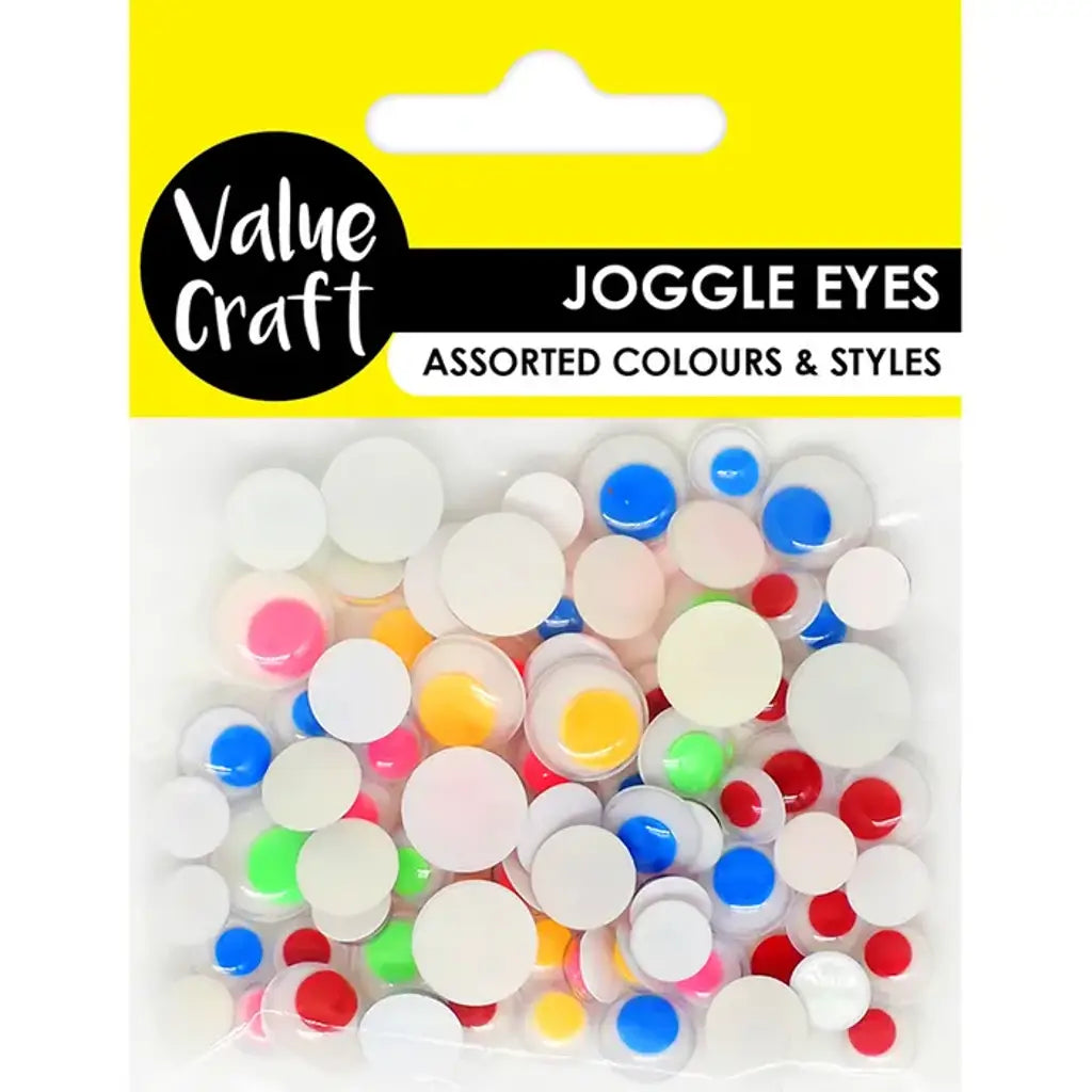 Craft Joggle Fluoro Multi 80Pk VCE06