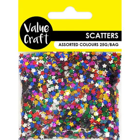 Craft Scatters Mini Stars 25g VCSQ17