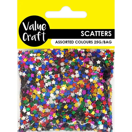 Craft Scatters Mini Stars 25g VCSQ17