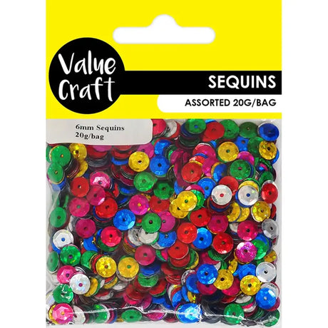 Craft Sequins Multi Coloured AB 20g VJY230