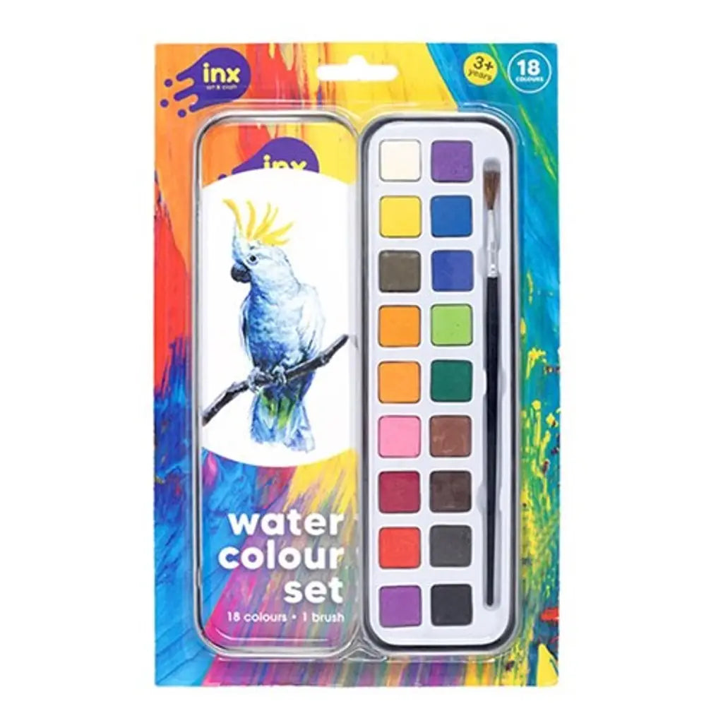 Dats Art Set Watercolour In Metal Tin 18 Colours 71528