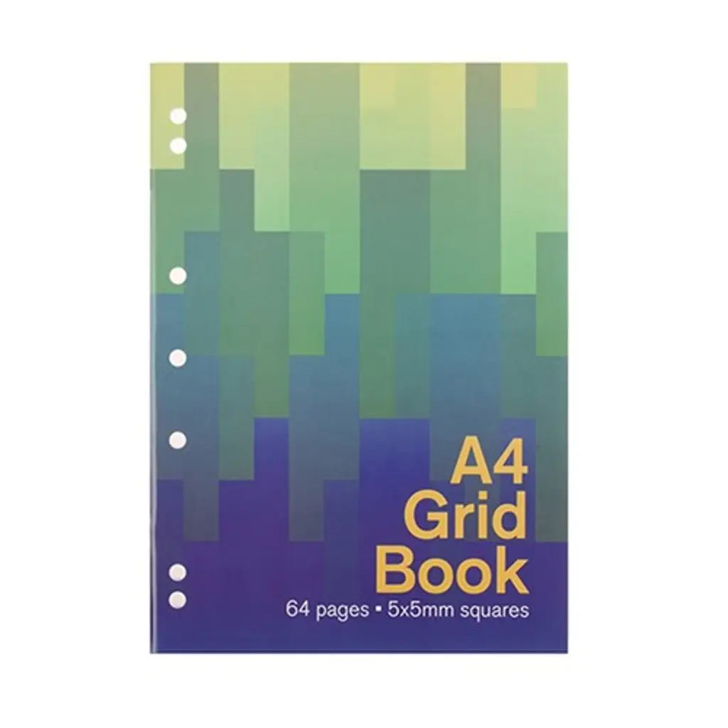 Dats Book Binder Grid A4 5mm Ruled 64Pg 69227