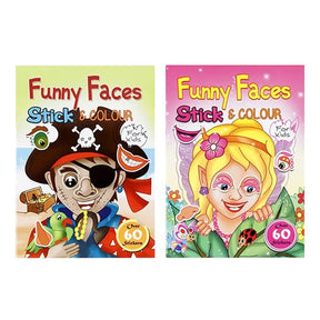 Dats Book Kids Colouring Funny Face A4 16pg 51476