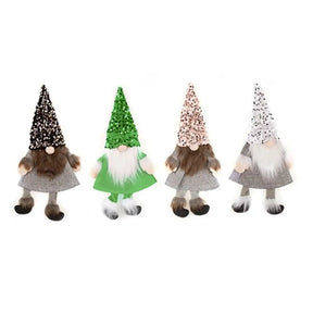 Dats Cover Xmas Wine Bottle w Santa Design 4 Asst Cols 73100