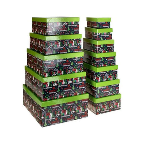 Dats Gift Box Xmas Set 12 Rectangular General 65782
