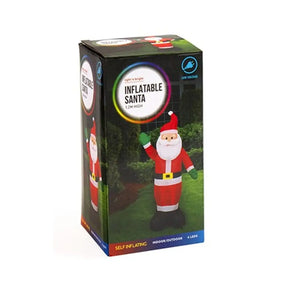Dats Inflatable Santa 1.2m 4 Leds LV 70425